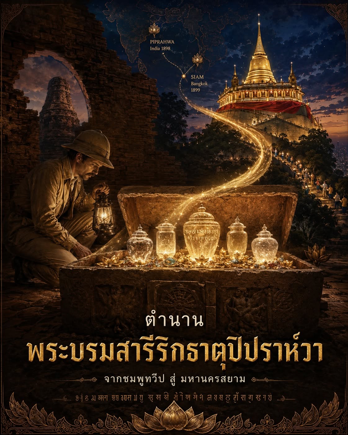 20260728_2 พระธาตุมาถึงแผ่นดินนี้ตั้งแต่เมื่อไหร่  WhenDidTheLordBuddhaRelicsCameToThisLand